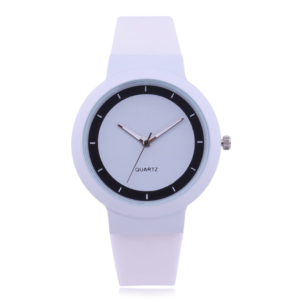 Silicone Jelly Watch Women’S Student Quartz Watch thumbnail 6