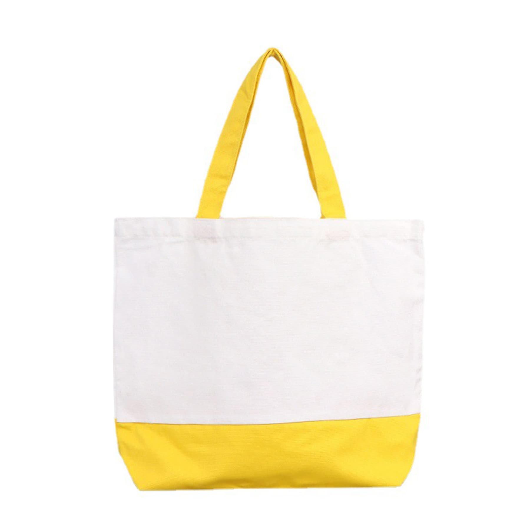 Custom Two-Tone Canvas Tote Bag thumbnail 6