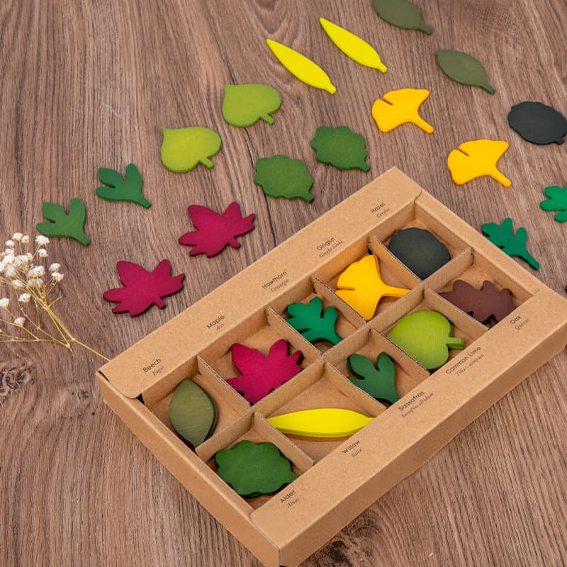 Leaf Wooden Jigsaw Puzzles thumbnail 6
