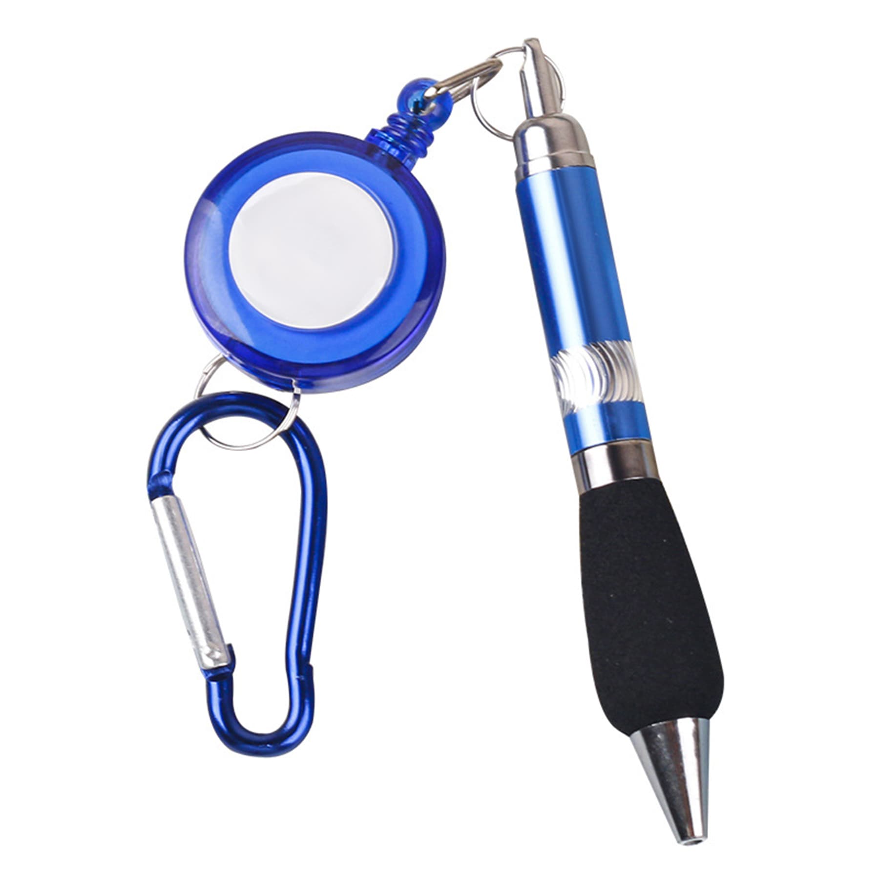 3-in-1 Handy Retractable Badge Reel Pen thumbnail 4