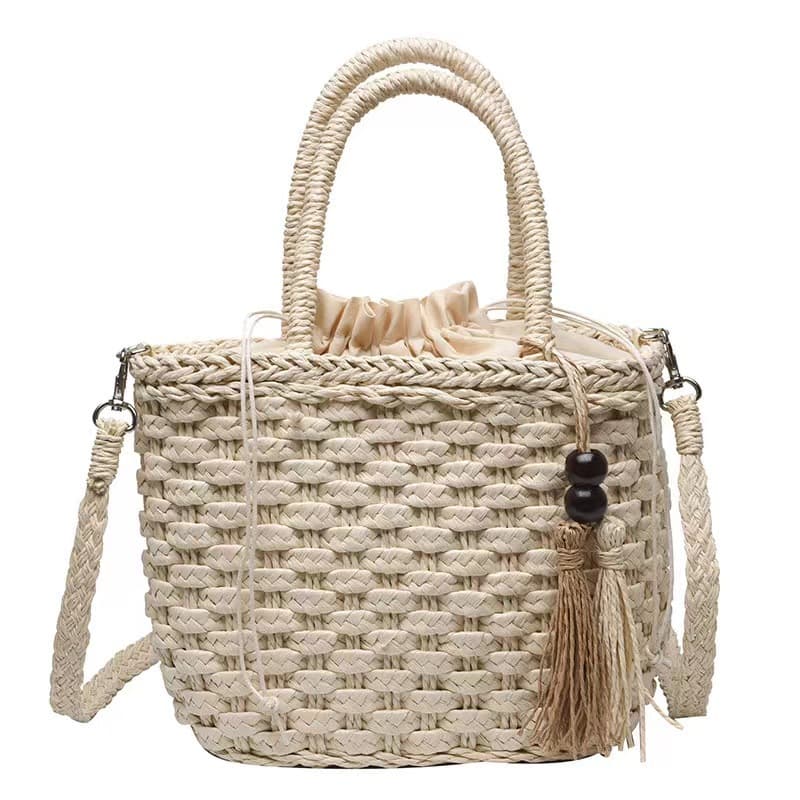 Jute Vintage hand-woven cross-body bag handbag thumbnail 5