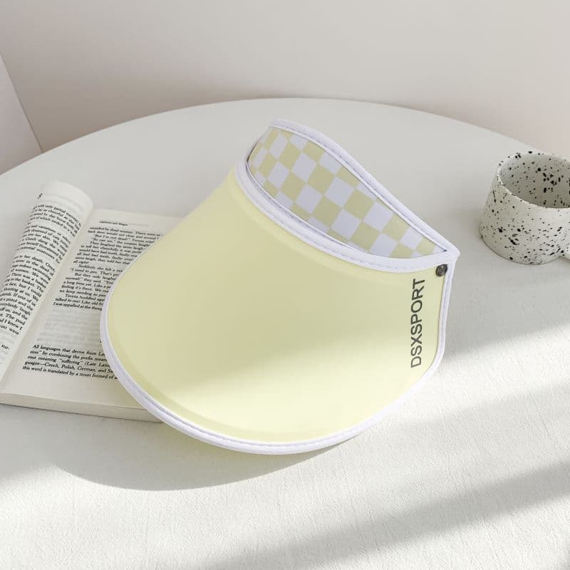 Empty Visor Cap For Women Wide Beach Sun Hats thumbnail 7