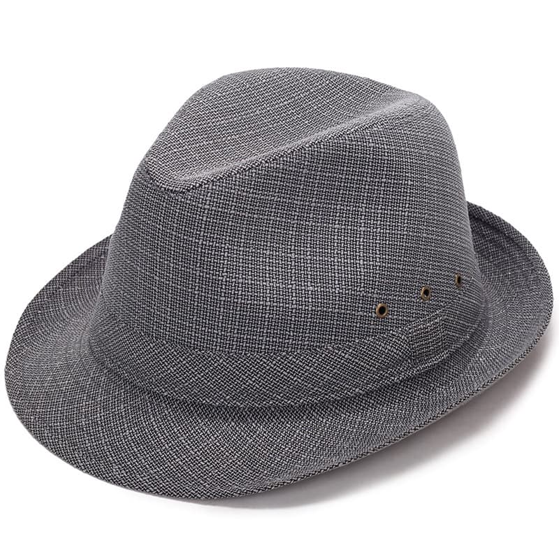 Custom Unisex Wide Brim Classic Manhattan Fedora Hat thumbnail 7