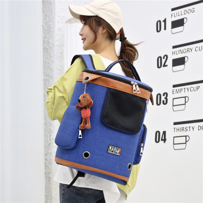 Cat Backpack Breathable Pet Carrier thumbnail 7