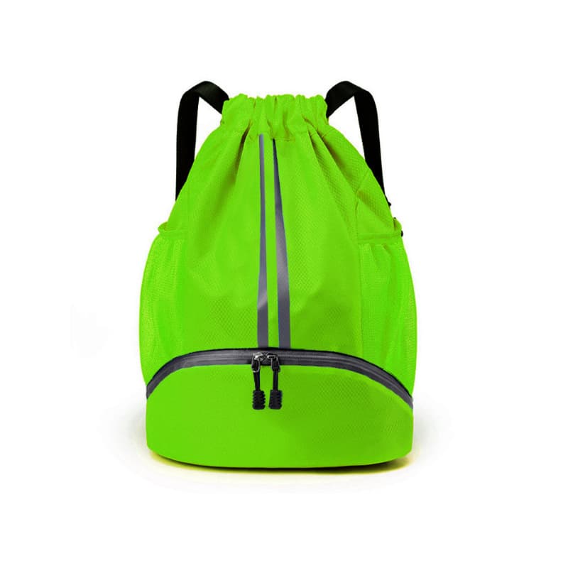 Drawstring Backpack With Mesh Pocket thumbnail 3