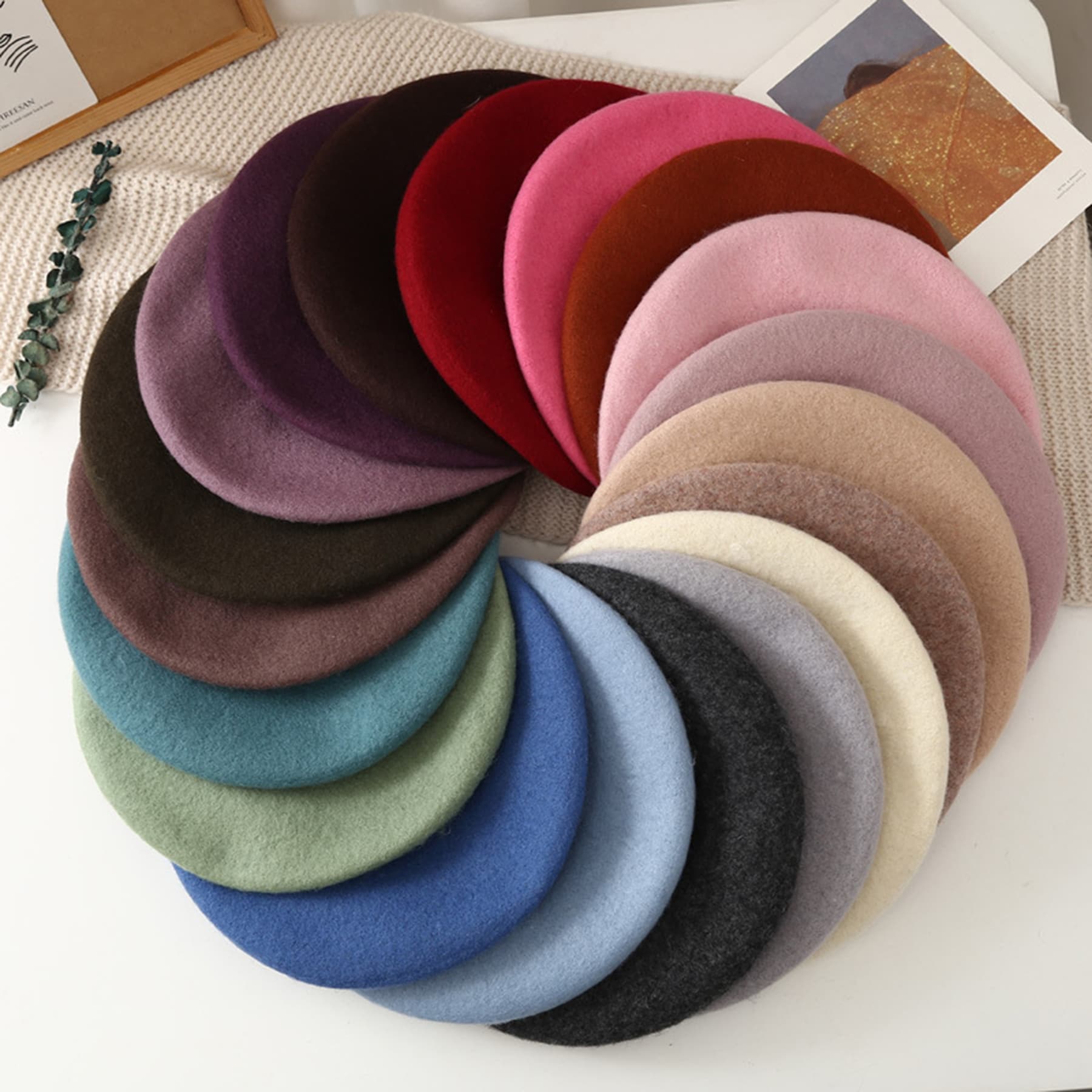 Women's Cashmere Winter Cap thumbnail 38