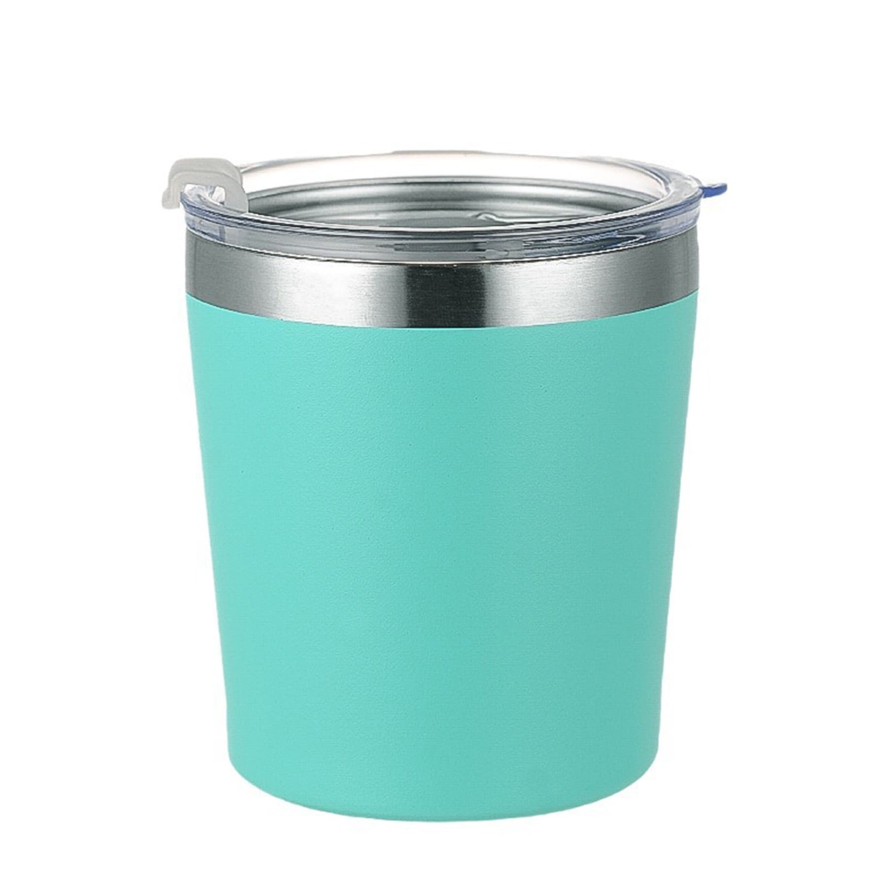 8Oz Tumbler Stainless Steel Drinking Cup W/ Lid thumbnail 6