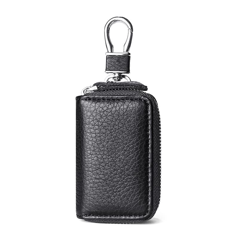 Genuine Leather Car Key Chain Keychain Holder thumbnail 3