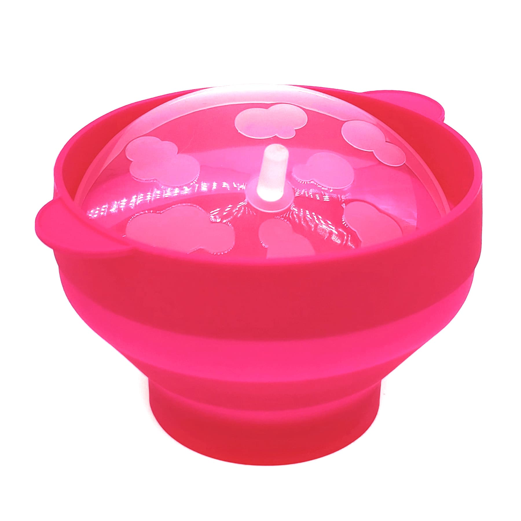 Collapsible Silicone  Air Popcorn Popper Bowl