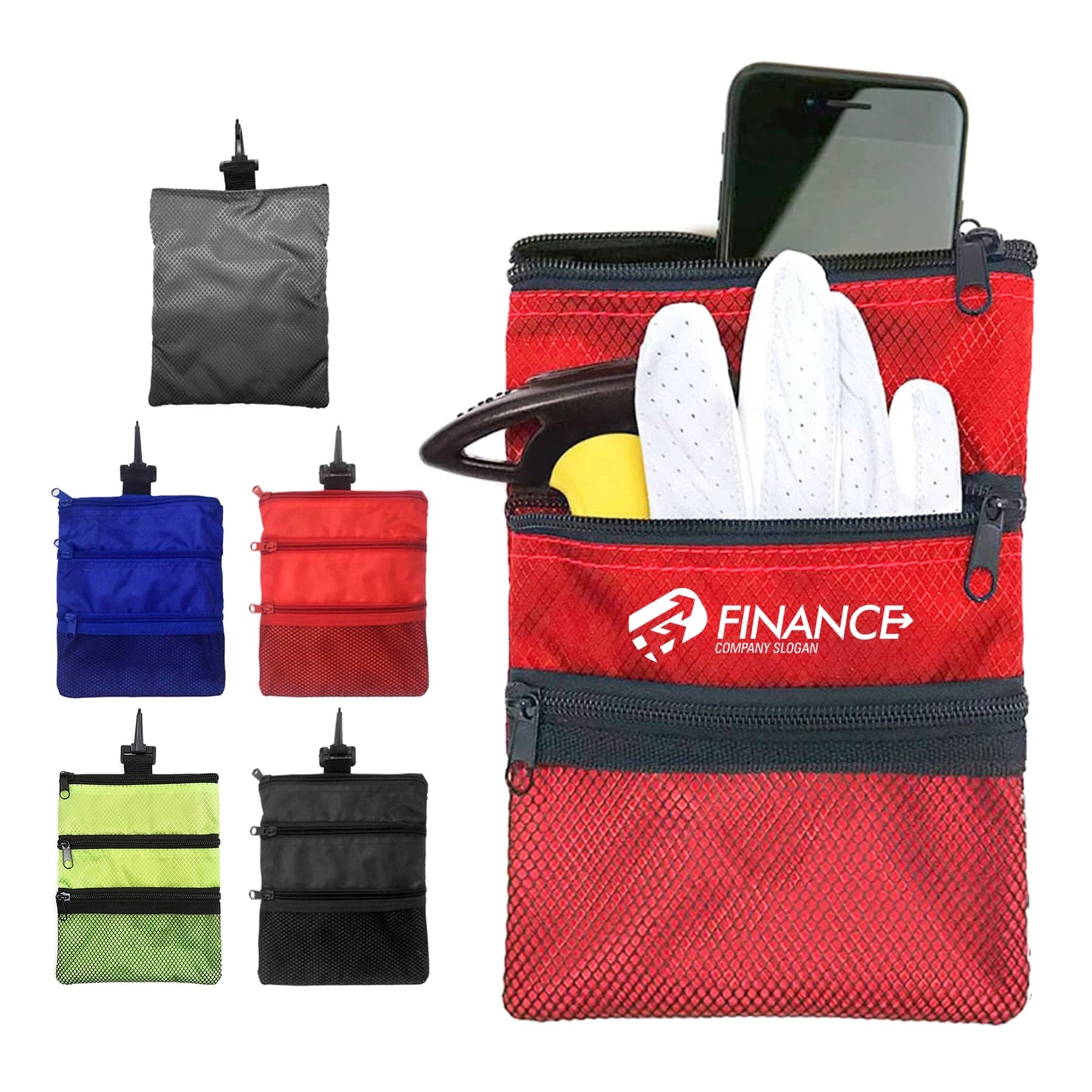 Polyester Golf Accessory Bag thumbnail 3