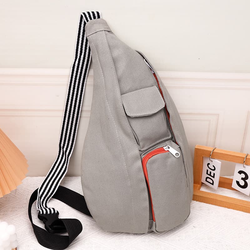 Sling Chest Bag with Adjustable Rope Shoulder Strap thumbnail 5