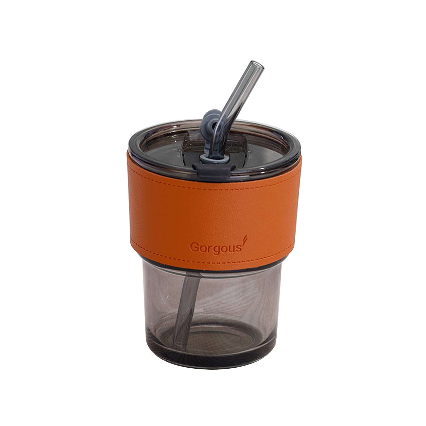 Coffee Cup With Cap And Straw thumbnail 3