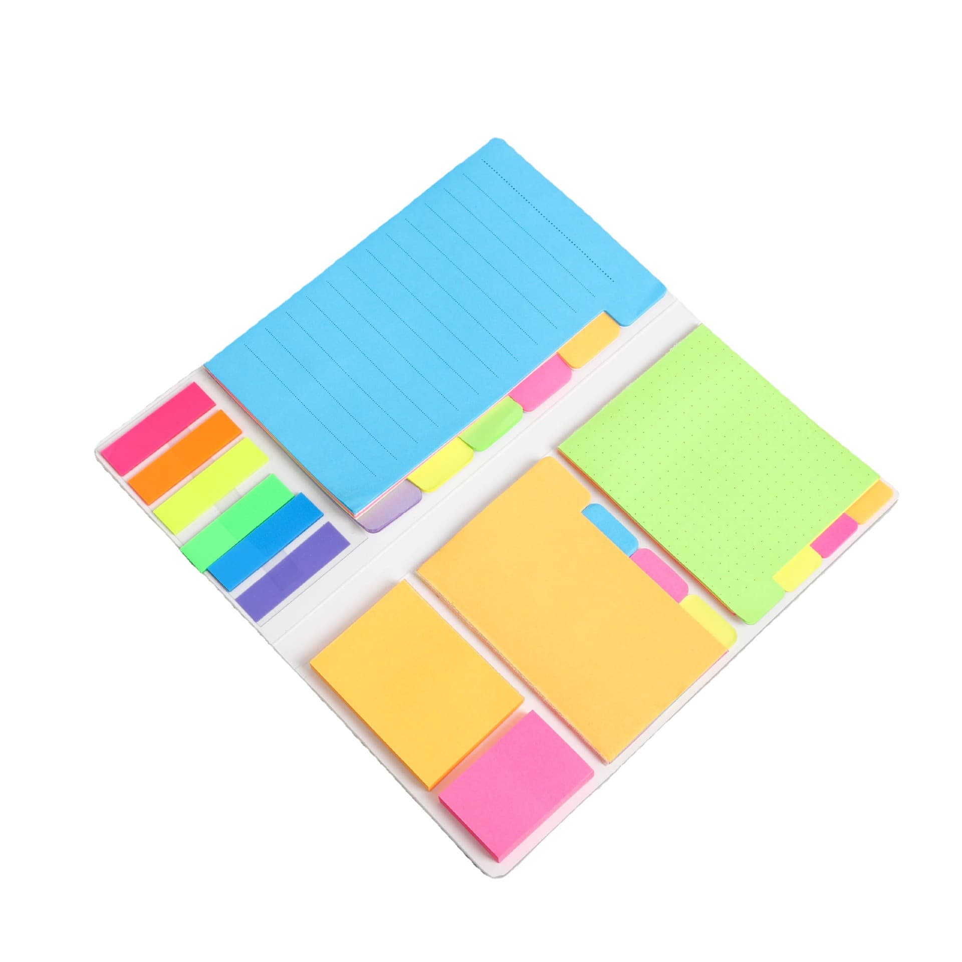 Colored Divider Self-Stick Notes Pads Bundle thumbnail 4