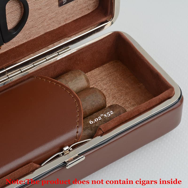 Cigar Travel Case With Cutter thumbnail 2
