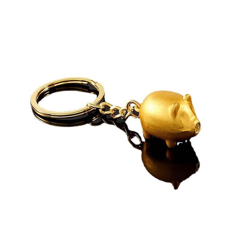 Lucky pig keychain thumbnail 3