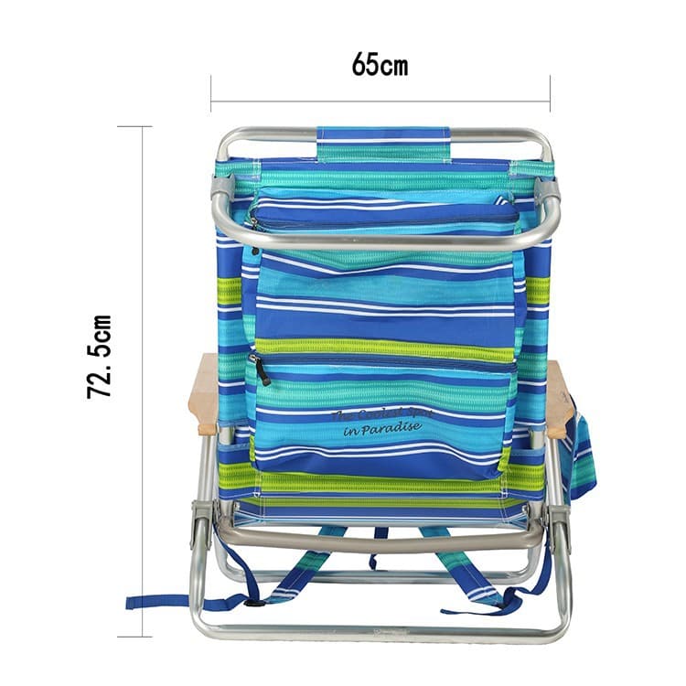 Custom Camping Low Beach Chair thumbnail 2