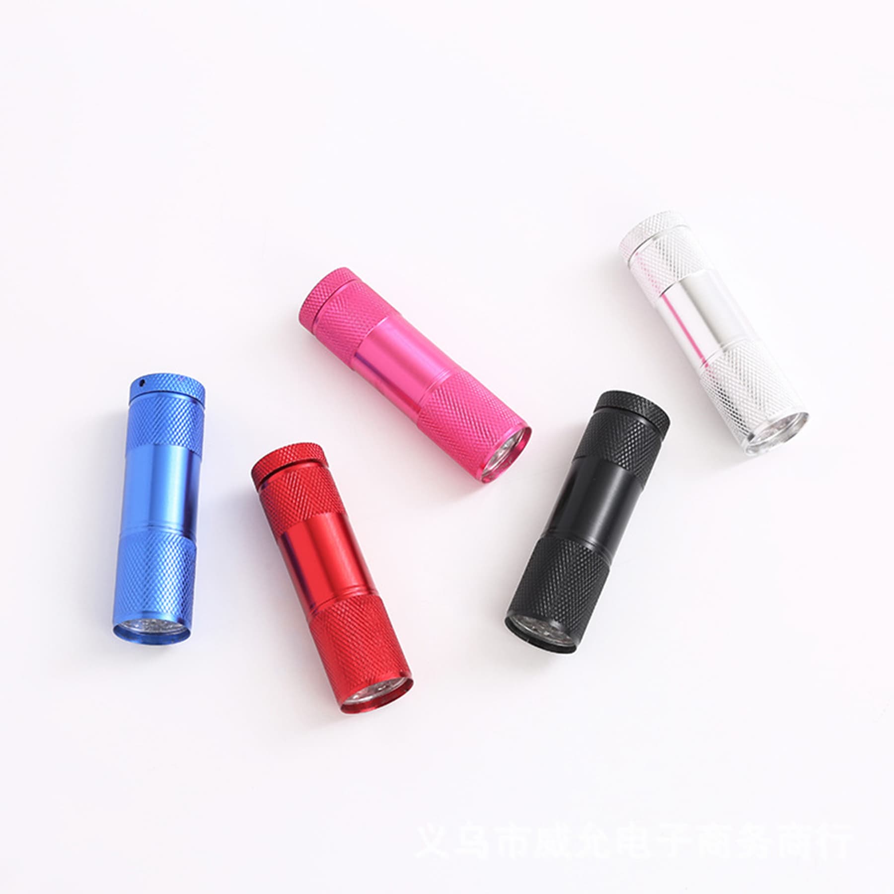 Aluminum 9 Led Flashlight with Strap thumbnail 8
