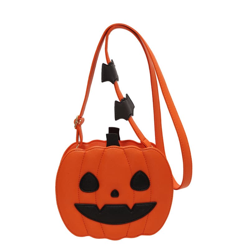 Whimsical Halloween Pumpkin Crossbody Bag thumbnail 2