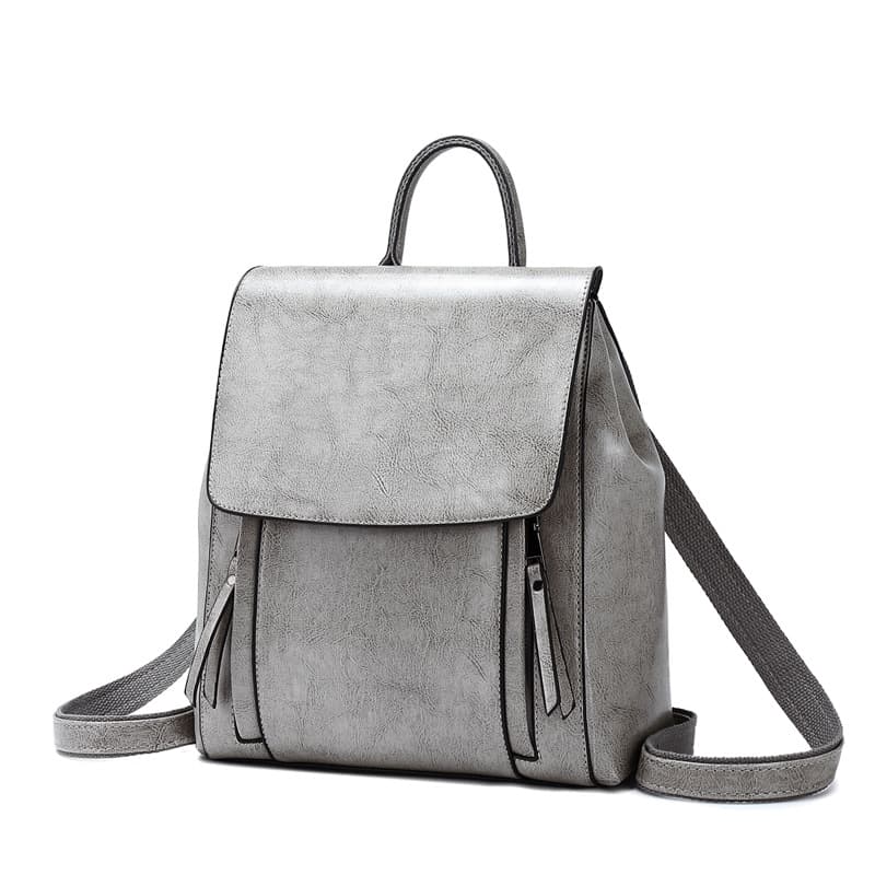 Fashion real cowhide backpack thumbnail 2