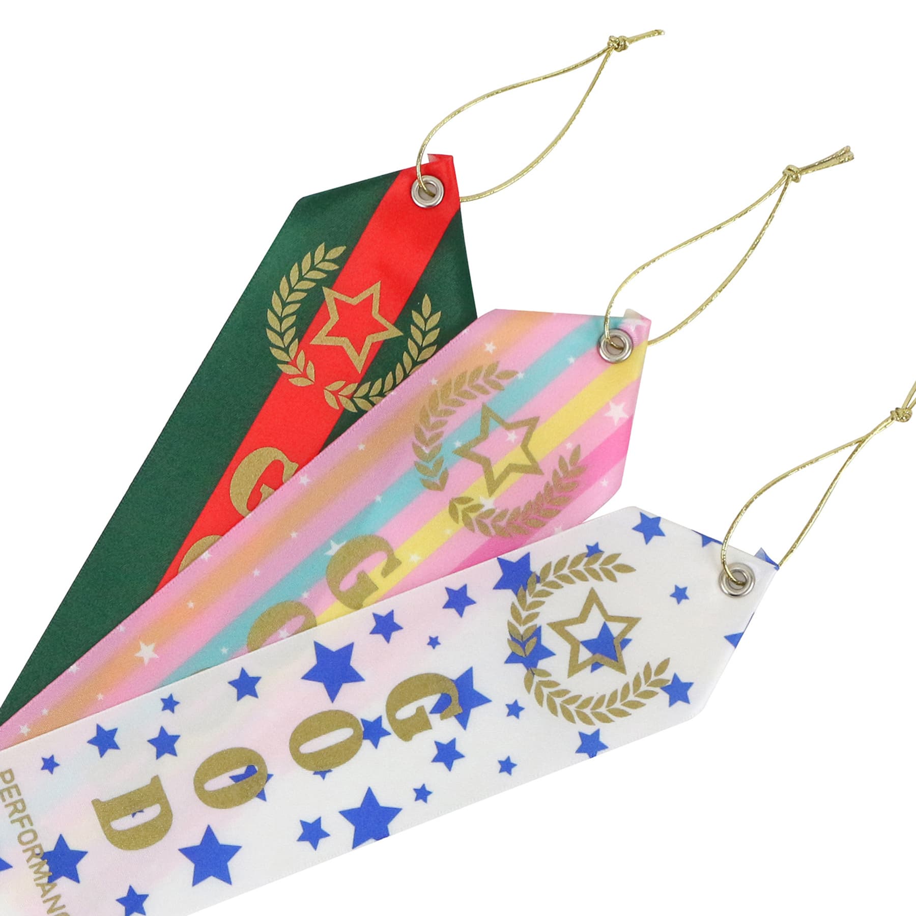 2"x6" Sublimated Polyester Award Ribbons thumbnail 17