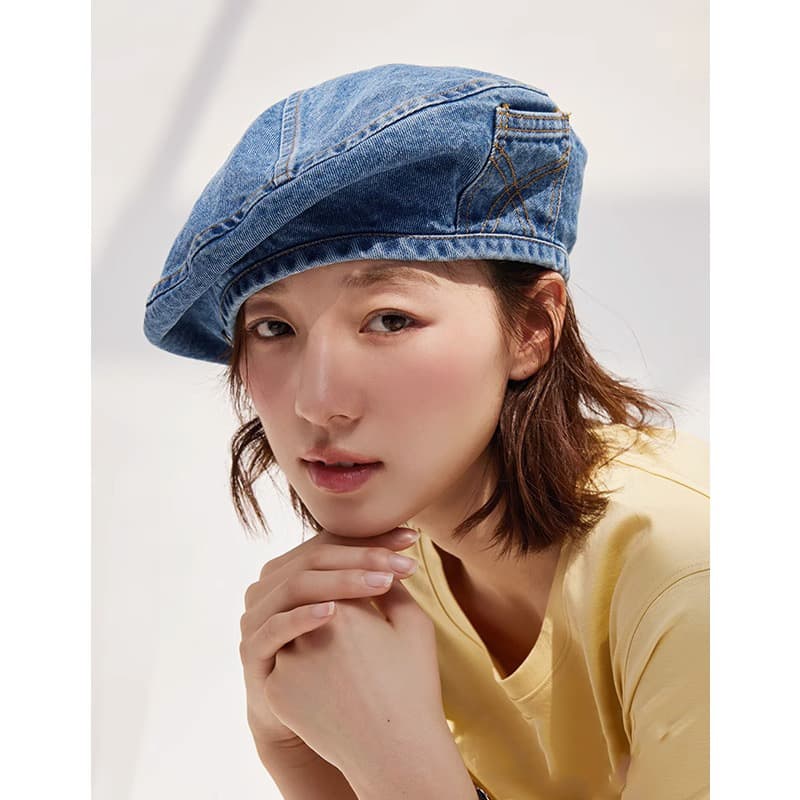 Cotton Versatile big-headed painter hat thumbnail 7