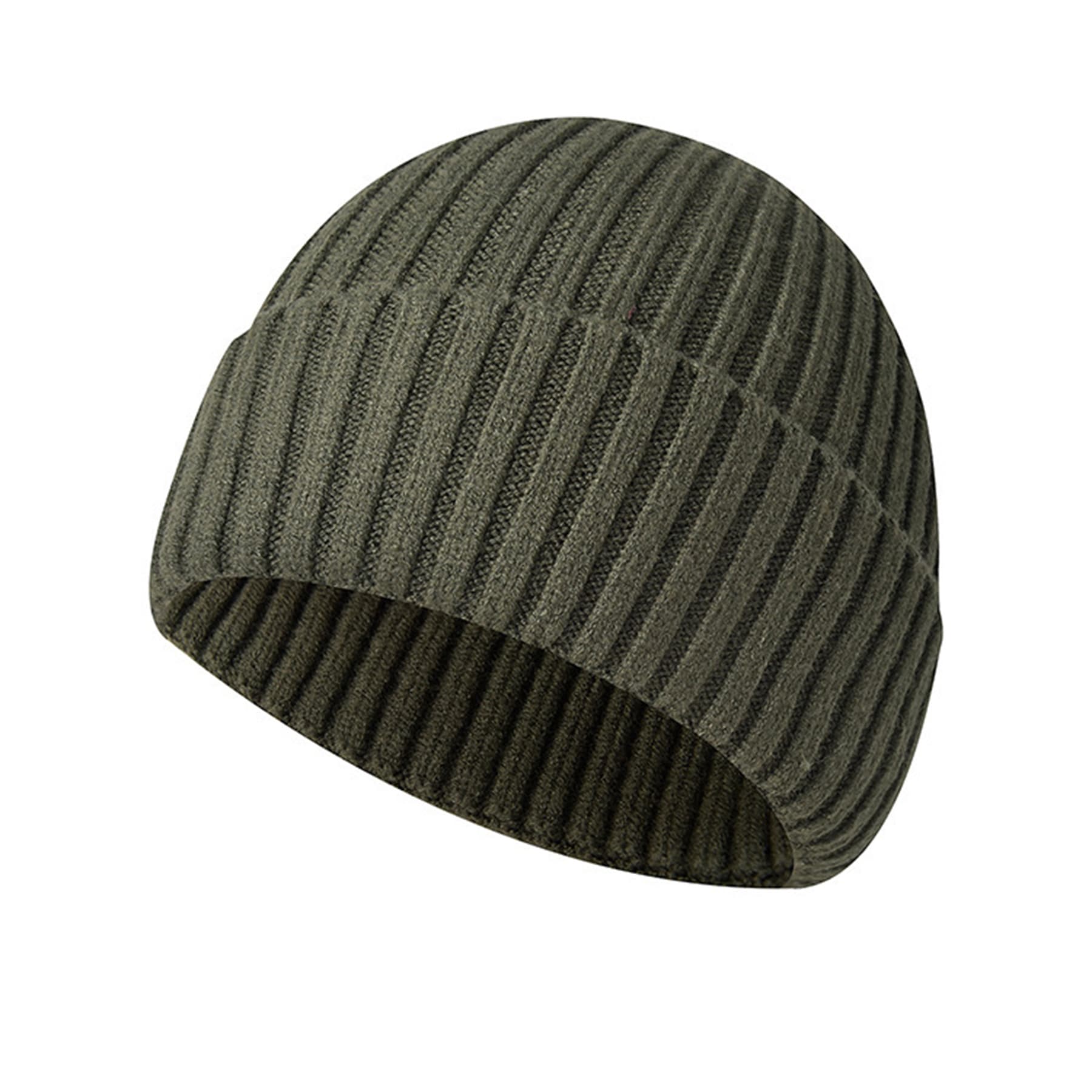 Winter Men's And Women's Knitted Foldover Hat thumbnail 8