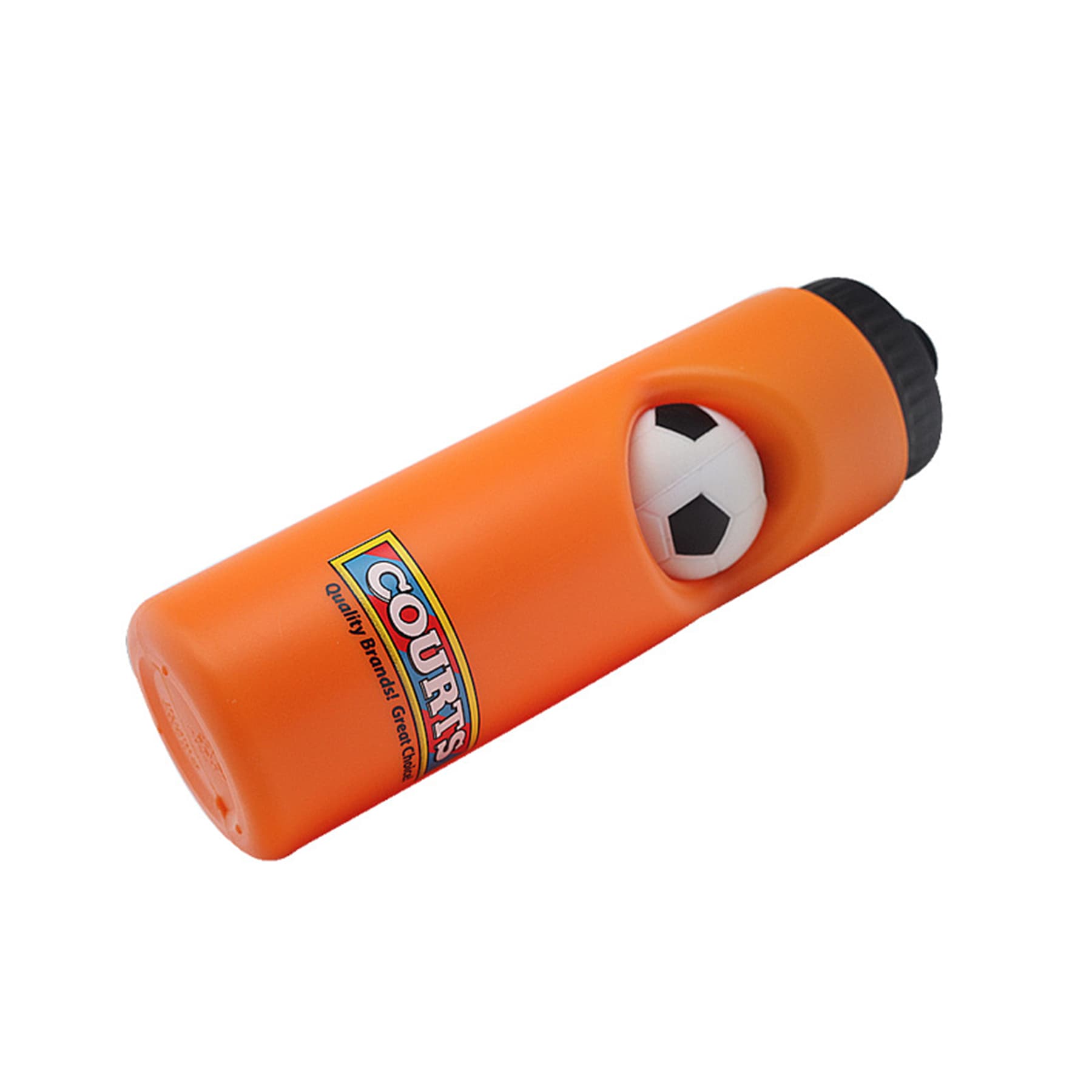 Plastic Water Bottle With Soccer