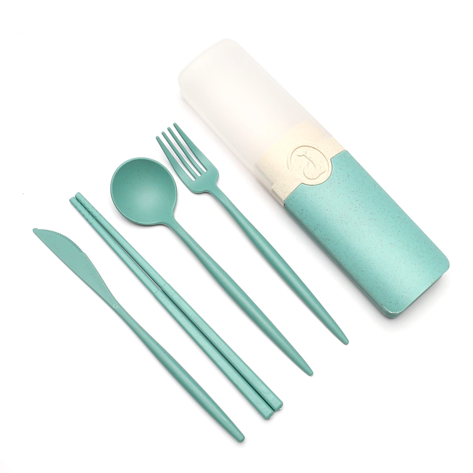 Portable Wheat Straw Cutlery Set thumbnail 3