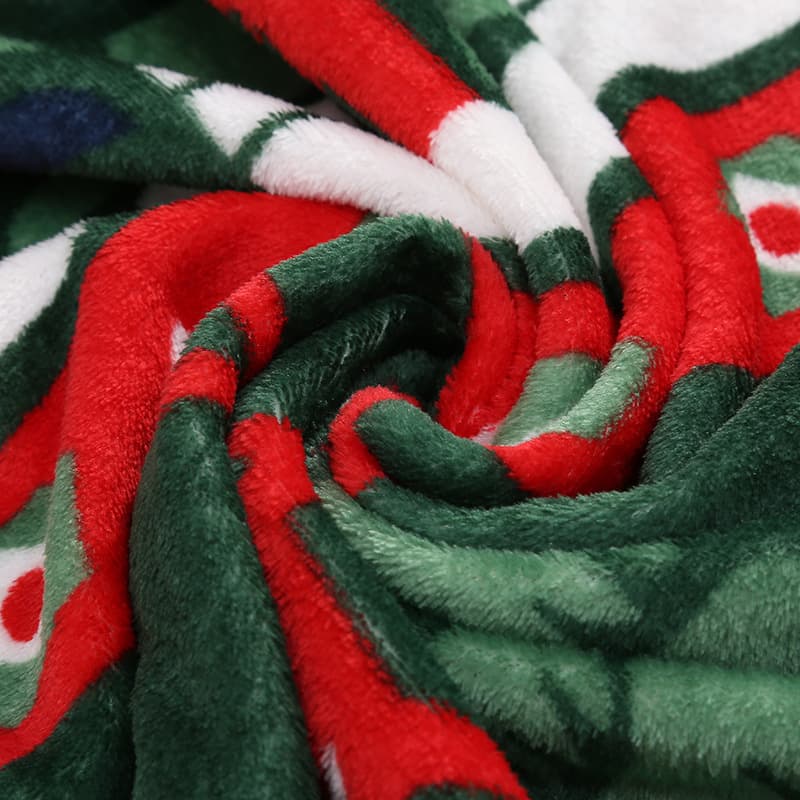 Christmas flannel blanket thumbnail 4