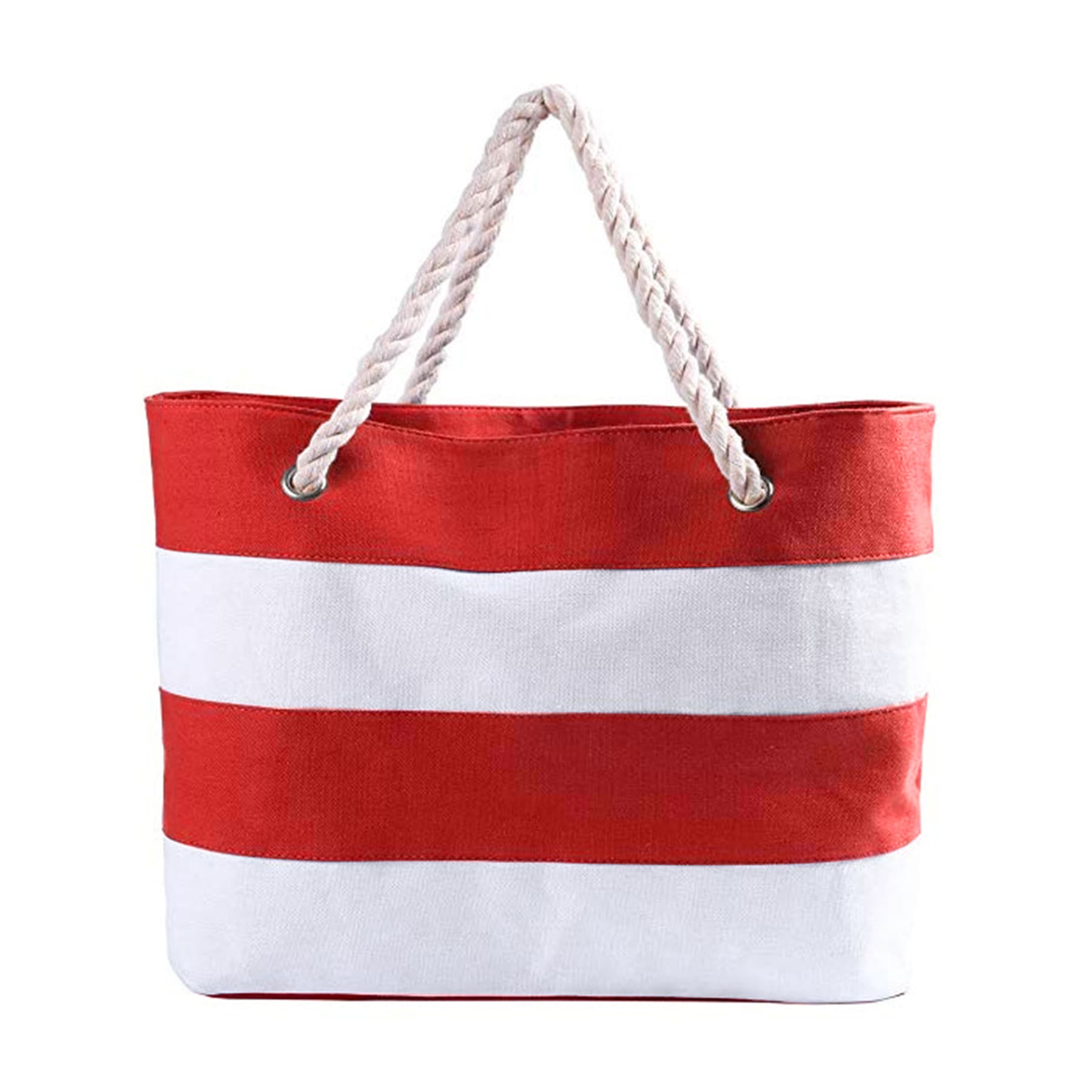 Striped Canvas Tote Bags thumbnail 4