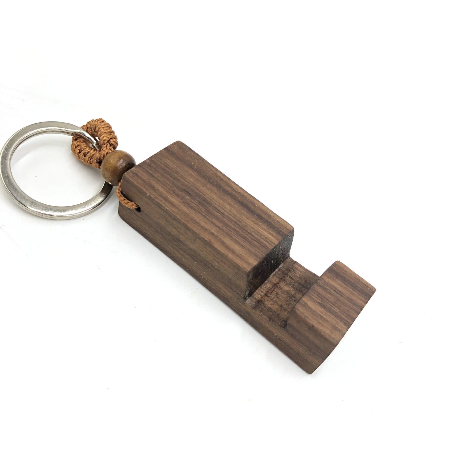 Wood Phone Stand Keychain thumbnail 2