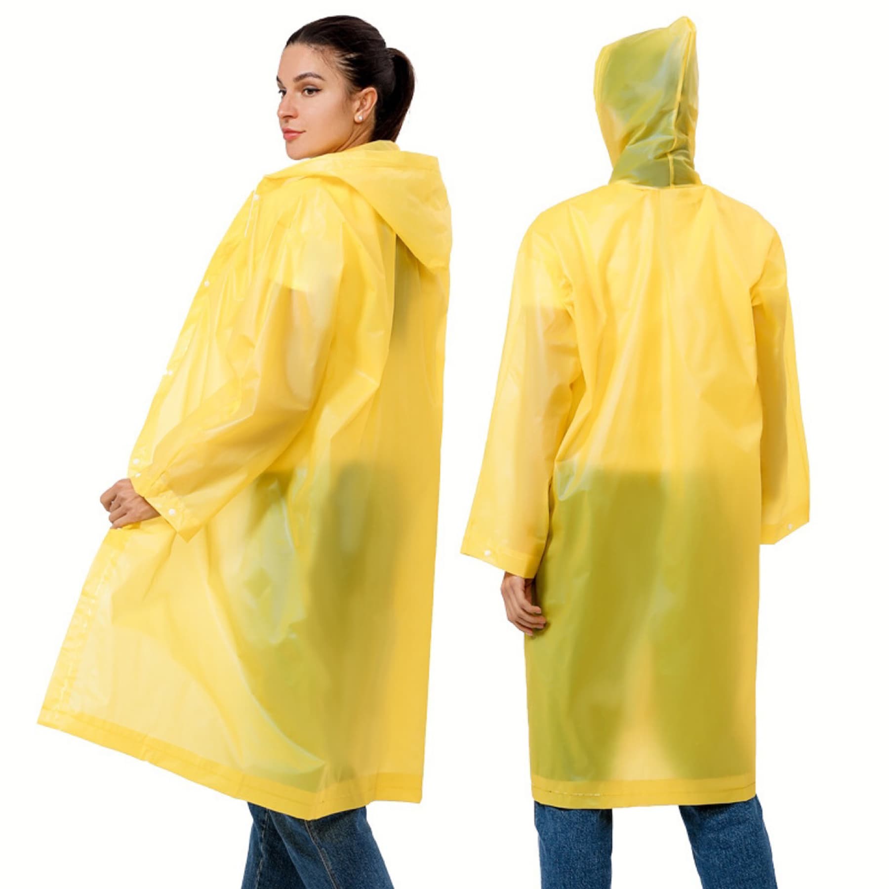 Transparent Reusable Rain Poncho thumbnail 8