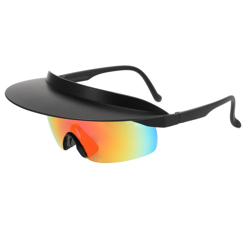 Riding Colorful Brimmed Sunglasses thumbnail 5