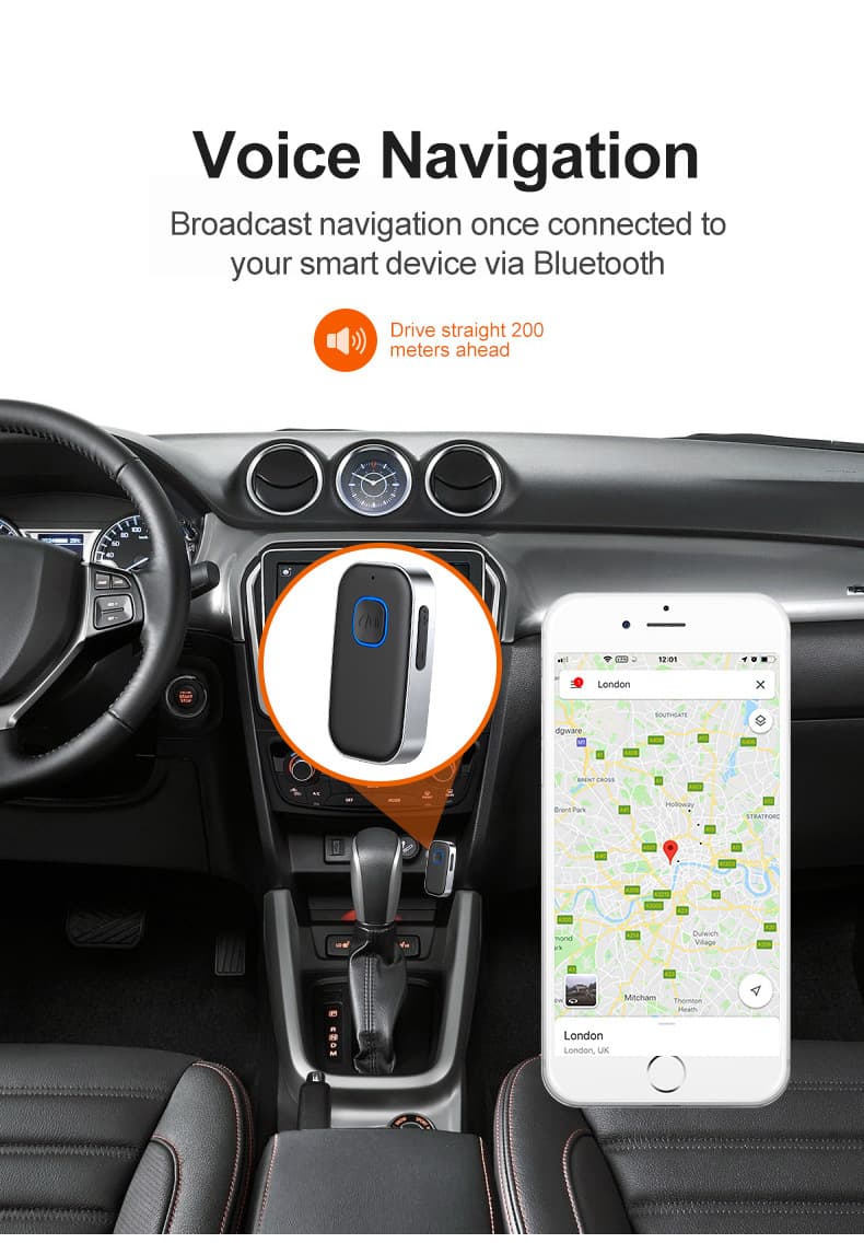 Bluetooth Receiver for Car Noise Cancelling 3.5mm thumbnail 2