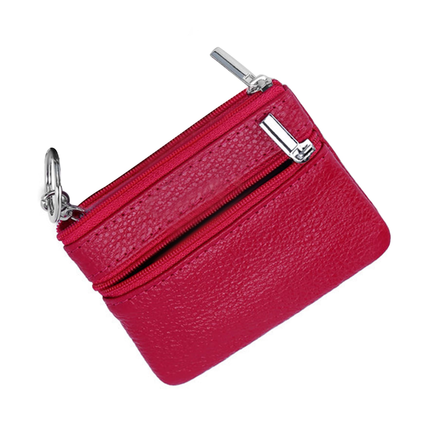 Mini Leather Coin Purse With Key Ring thumbnail 2