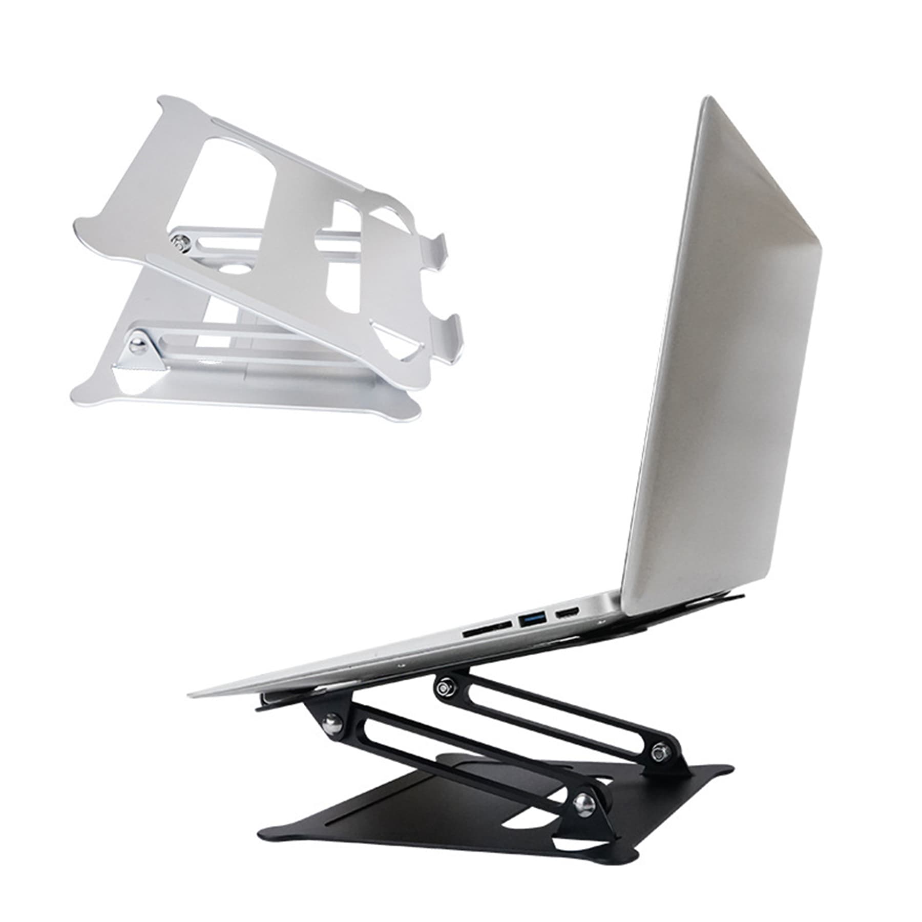 Aluminium Foldable Laptop Stand thumbnail 2