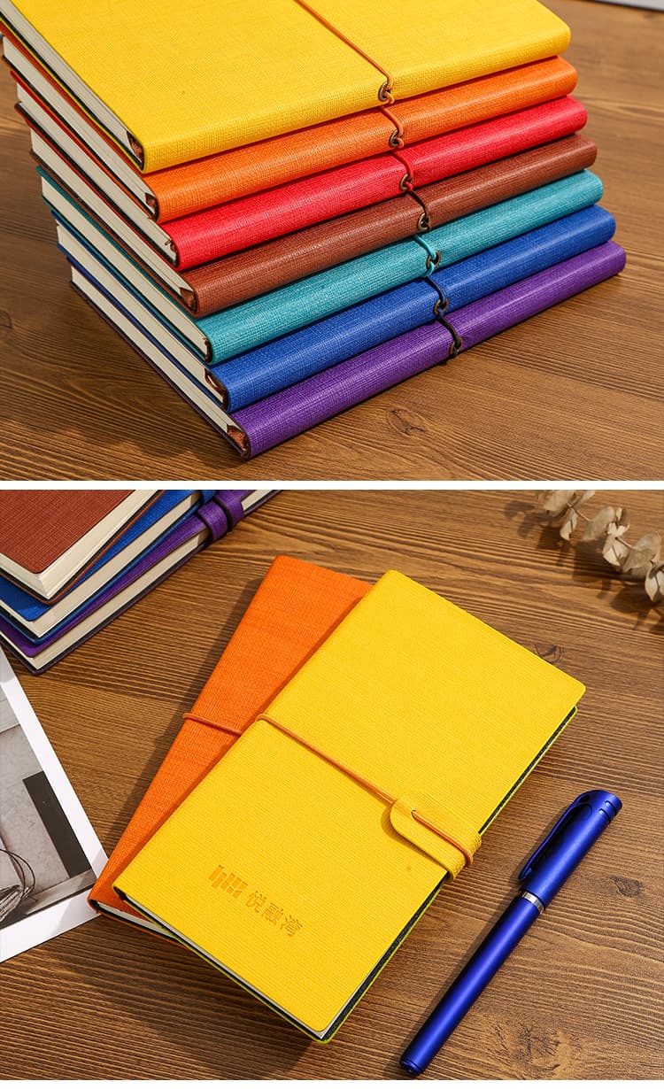 Customize A5 business notebook
