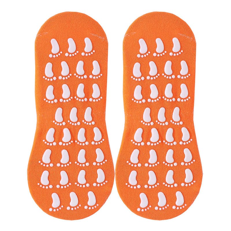 Yoga Pilates Non Slip Skid Socks With Grippers For Women