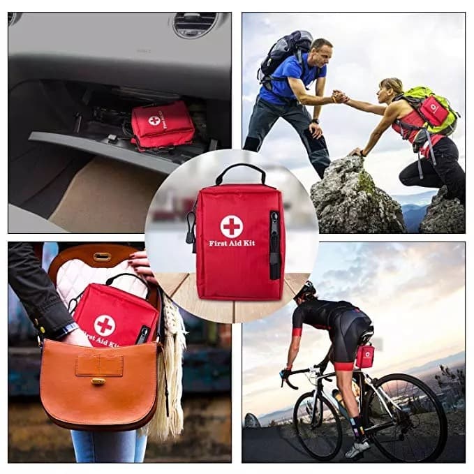 Outdoor Emergencies Comprehensive Premium First Aid Kit