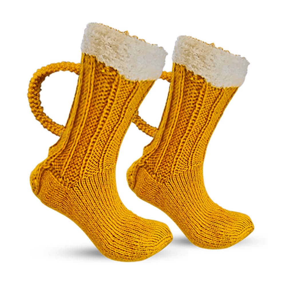 Funny 3D Beer Mug Socks