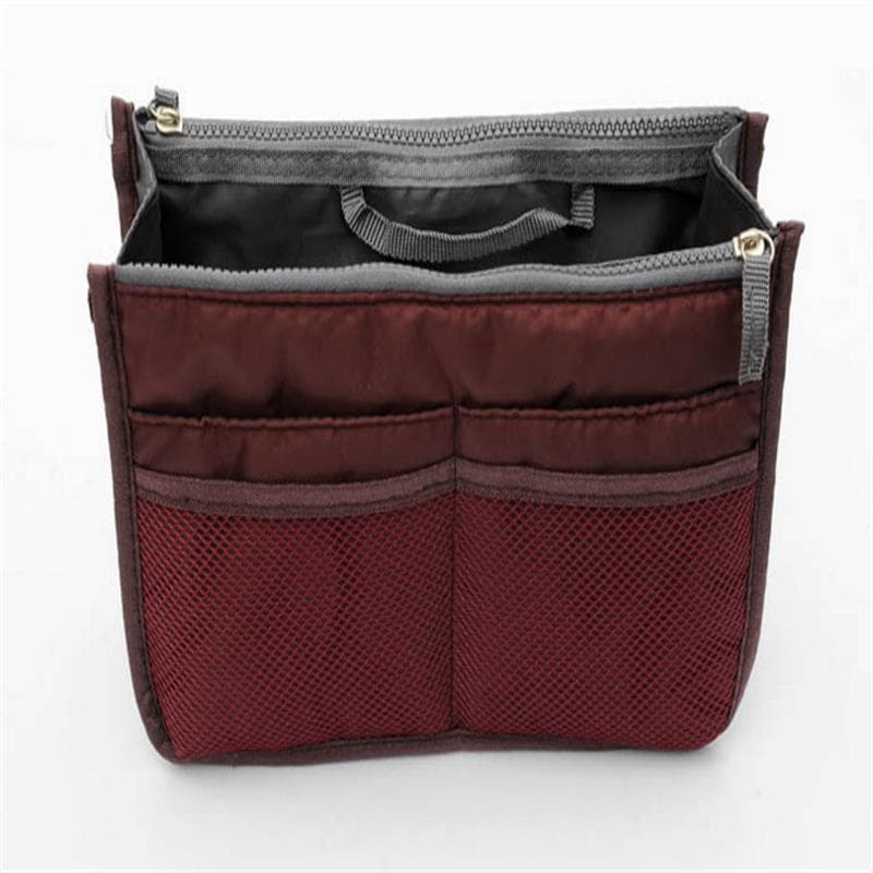 Pockets Insert for Handbag Nylon Travel Organizer Bag thumbnail 2
