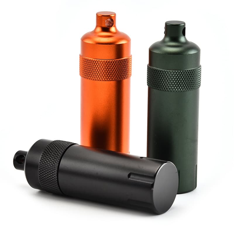 Aluminum Travel Pill Holder thumbnail 2