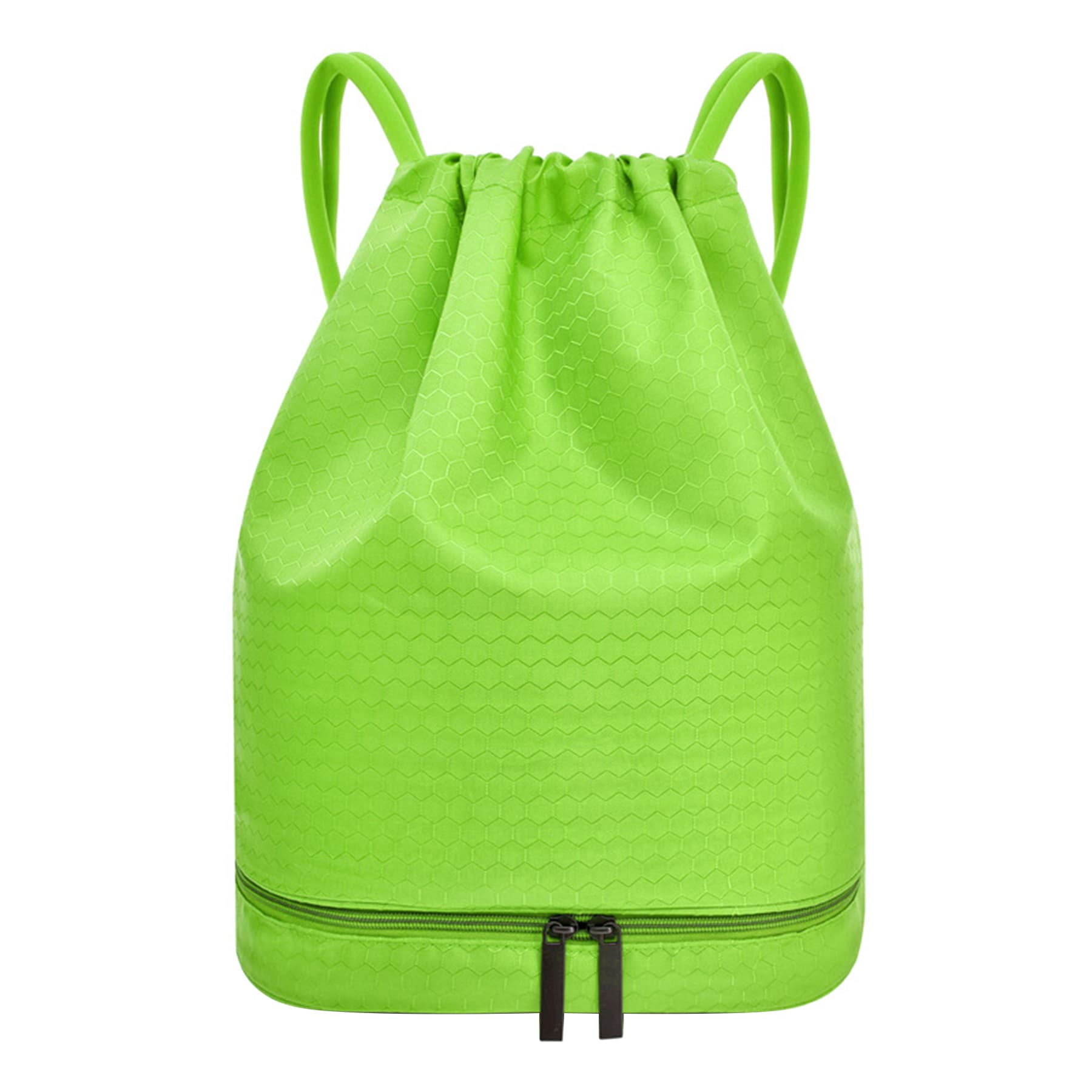 Oxford Sports Drawstring Bag with Shoes Compartment thumbnail 6