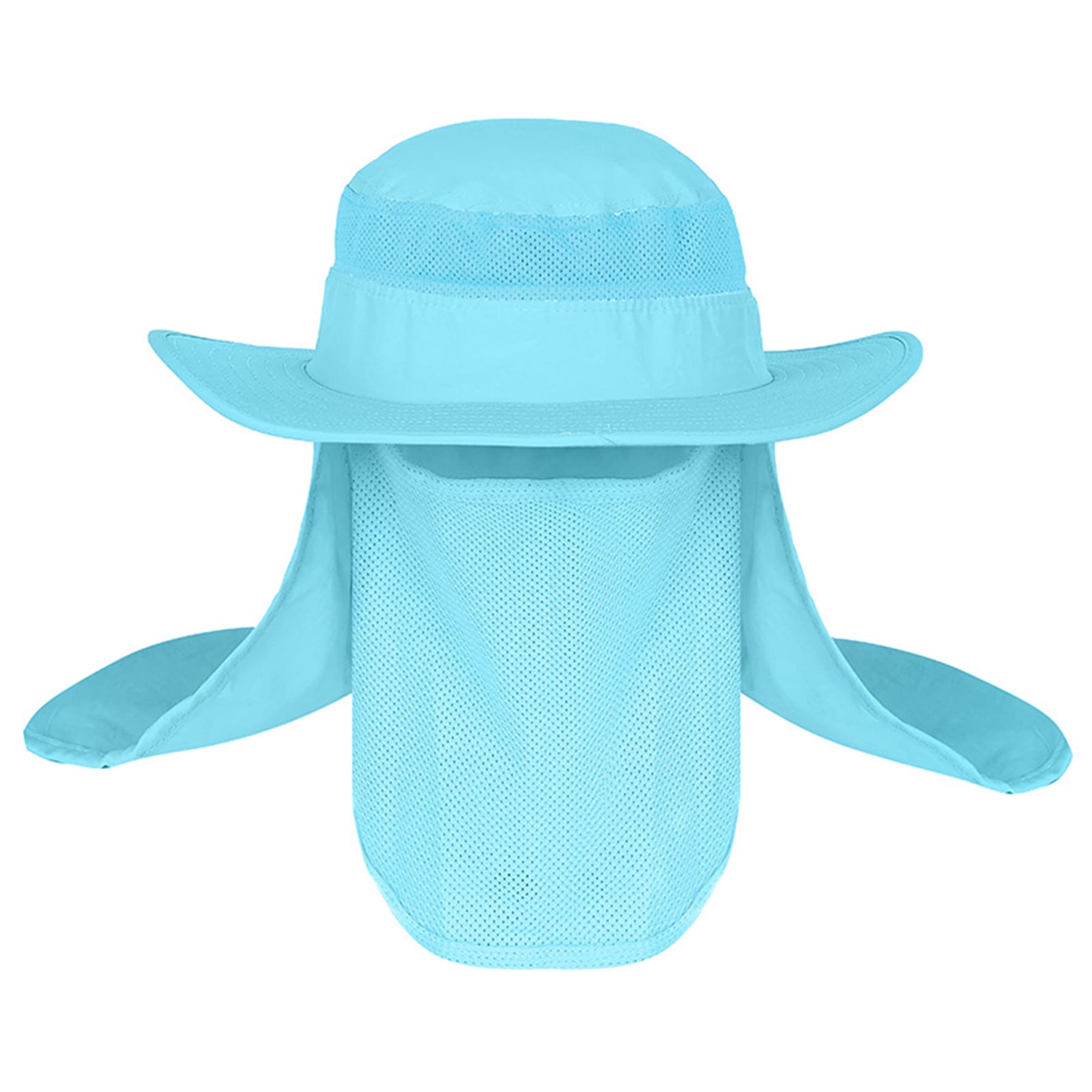 Boonie Cap Bucket Hat W/Removable Facial Mask