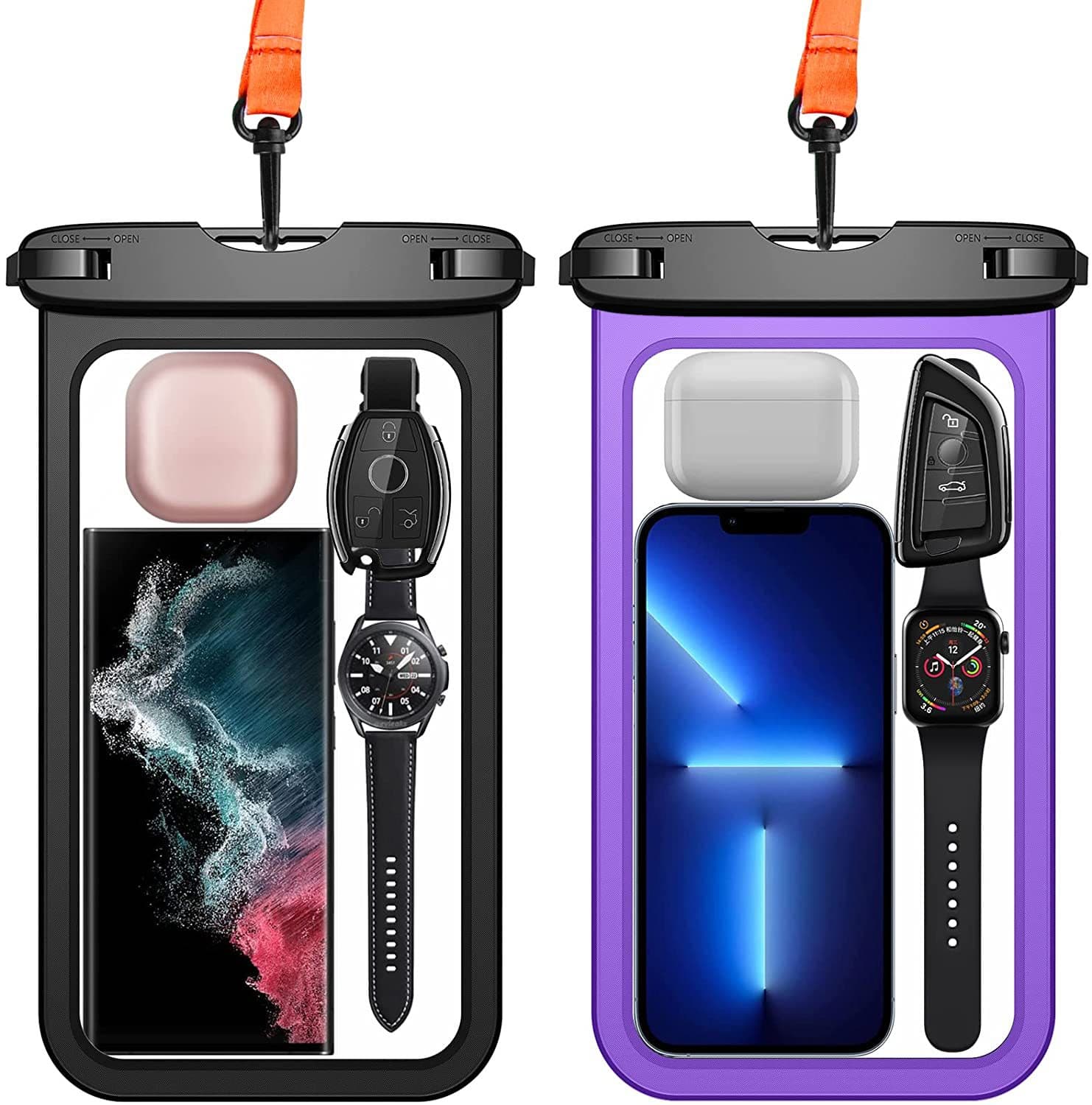 Large Waterproof Phone Pouch Case Bag thumbnail 2