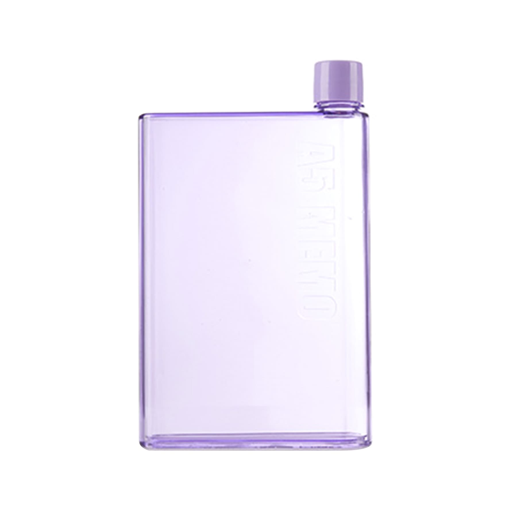 16 Oz. A5 Notebook Transparent Flat Water Bottle thumbnail 10