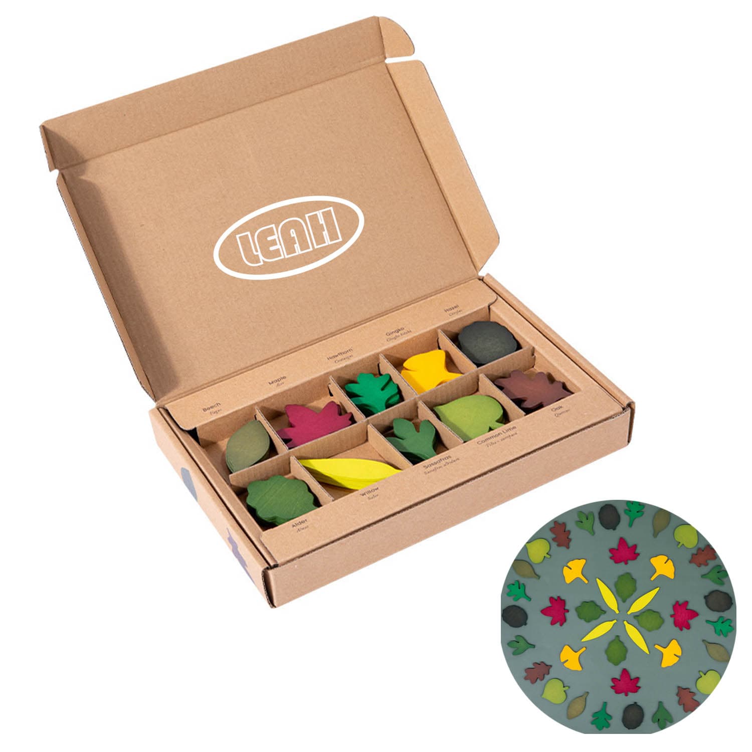 Leaf Wooden Jigsaw Puzzles thumbnail 5