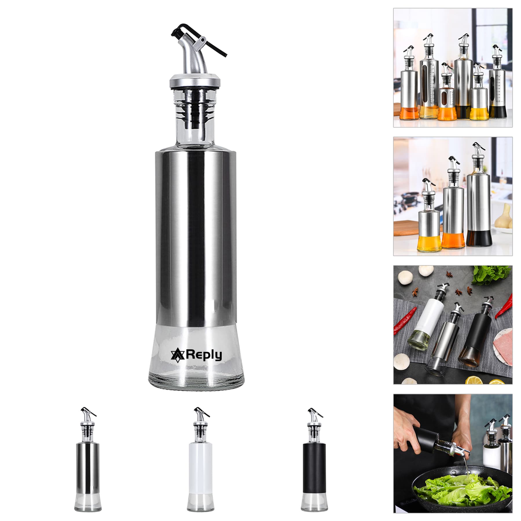 17 Oz Olive Oil Dispenser Bottle