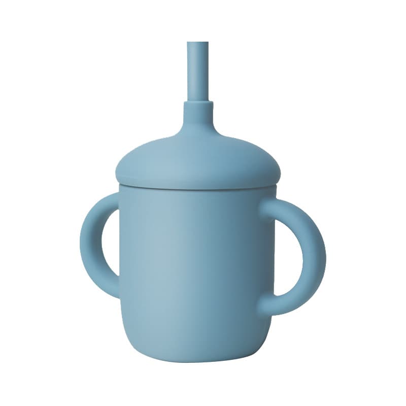 5Oz Silicone Training Sippy Cup With Straw thumbnail 5