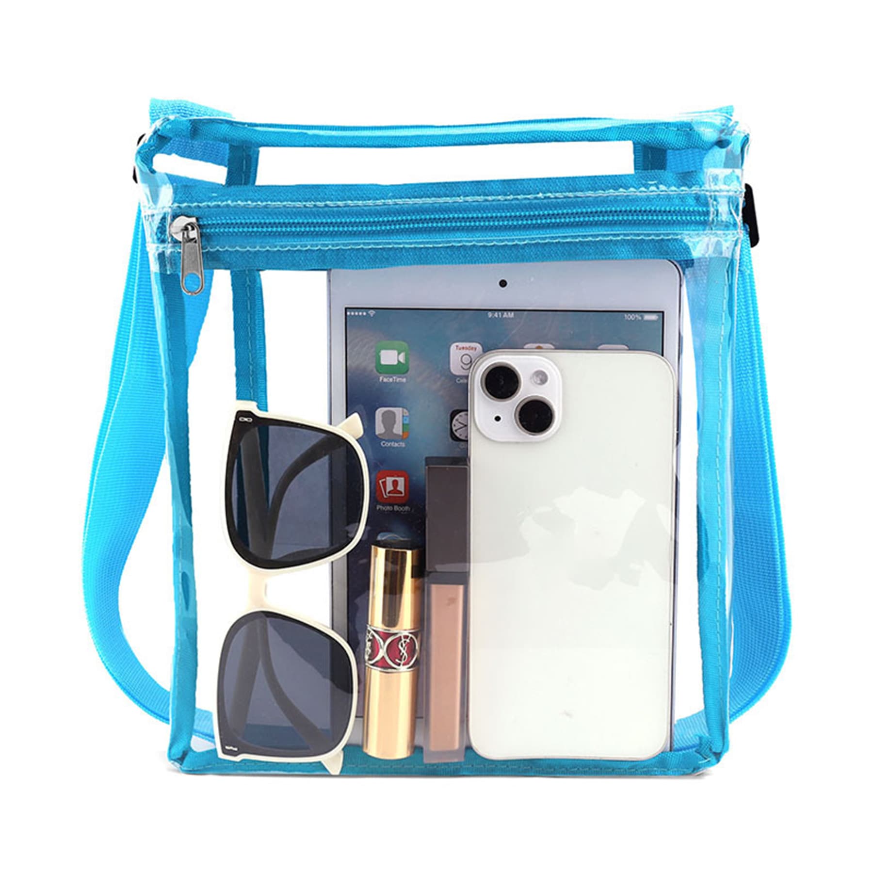 Pvc Transparent Crossbody Single Shoulder Bag thumbnail 6